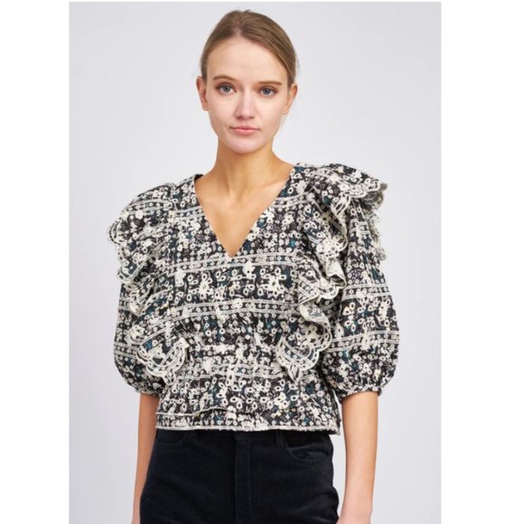 En Saison Tops - EN SAISON Alessandra Top